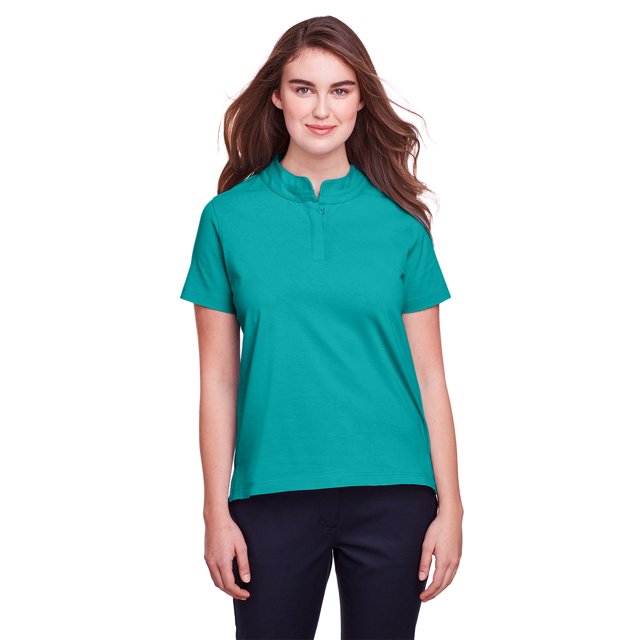 UltraClub Polo Performance en Coton Stretch pour Femme
