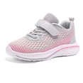 thumbnail image 1 of REDARER Kids' Breathable Running Shoes - Lightweight Mesh Sneakers with Color Block for Boys & Girls,Color:Q10 Grey,Size:9.5-10 Years, 1 of 9
