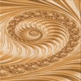 thumbnail image 1 of Ahgly Tapis de Zone Carré Lavable en Machine Jaune Orange, 5 Pieds Carré, 1 of 7