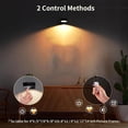 thumbnail image 3 of Rechargeable Picture Light, Magnetic Painting Light with Remote Control, Wireless LED Art Display Light for Wall Decoration, Home Gallery Lighting, 3 of 5