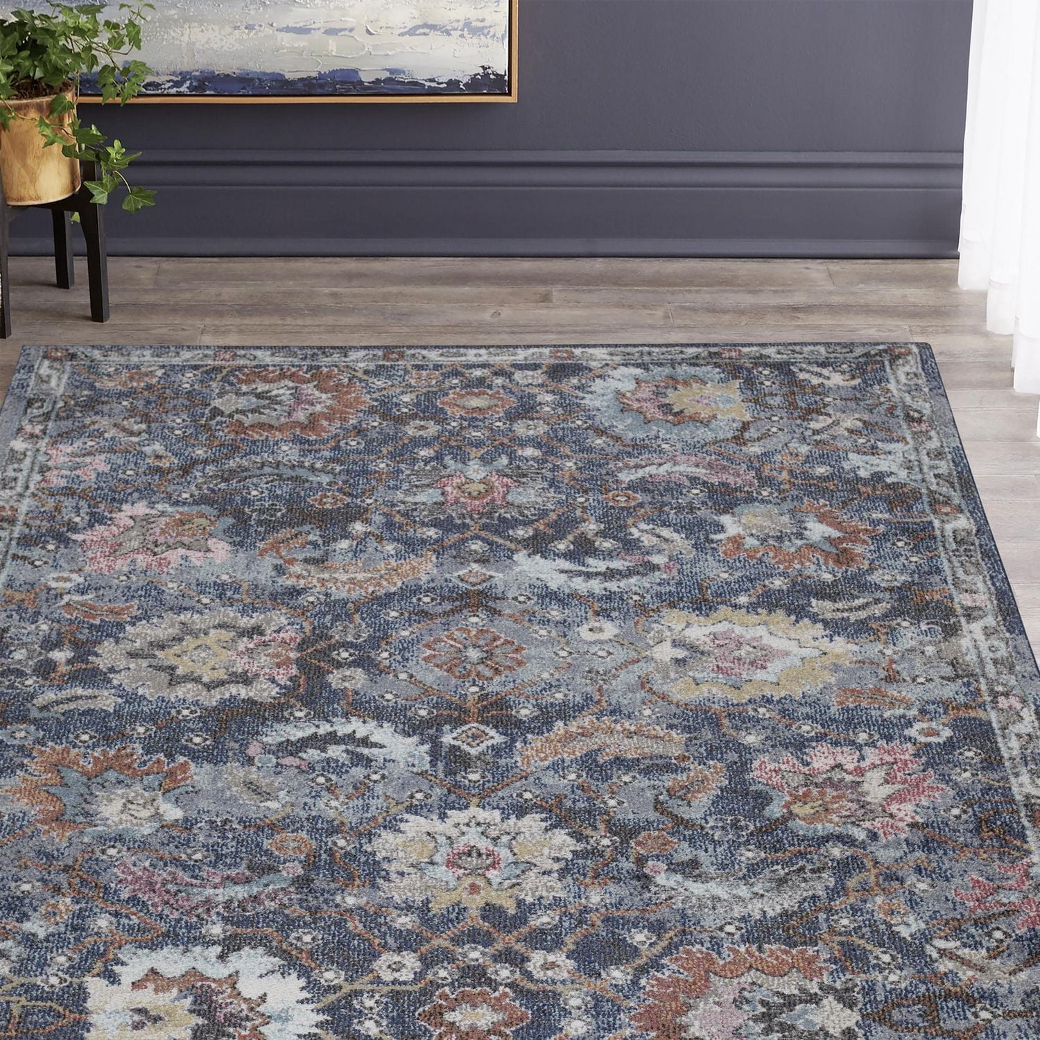 Mainstays Floral Multi-Colour Accent Rug, 31.5" x 45"
