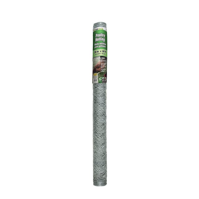 YardGard 36" x 50’ 2 inch Mesh Hexagonal Poultry Netting Wire Fence