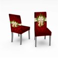 thumbnail image 5 of facefd 140*180CM Nappe de Noël Housse de Chaise Ensemble Décorations de Noël Imperméable Décoration de Table de Souper de Noël pour Restaurant Terrasse, 5 of 5