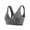 Dark Gray, variant on Womens Bras Comfortable Pregnant Womens Plain Color Bra Maternity Nursing Bras Vest Tops