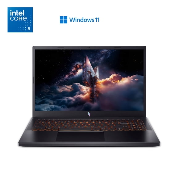 Acer Nitro V 15 Gaming Laptop, 15.6" FHD IPS 165Hz Display, Intel® Core™ 5 processor 210H, NVIDIA GeForce RTX 4050 6GB, 8GB DDR5 Memory, 512GB PCIe SSD, Windows 11