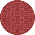 thumbnail image 1 of Ahgly Company Tapis d'Intérieur Lavables à la Machine, Carrés, Transitionnels, Rouges, 3 Pi Carrés, 1 of 7