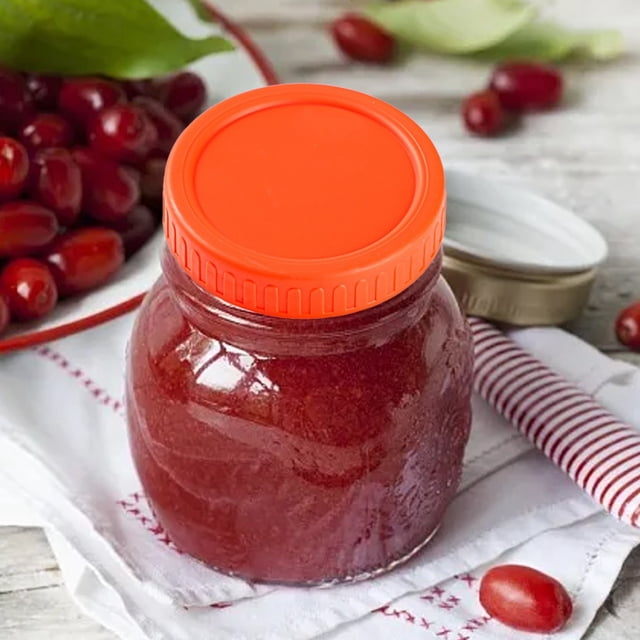 Wide Mouth Jar Lids for Canning Storage Leak-Proof and Scratch- 86mm – Durable Closure Lids for Universal Jar Compatibility