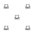 thumbnail image 2 of Youkk Water Proof Dark Wall Stickers For Light Switches Wide Application Wall Decals 002 5Set, 2 of 6