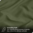 thumbnail image 2 of Bare Home Pillowcase Set - Premium 1800 Collection - Double Brushed - Ultra Soft - Standard Size, Cypress, 2 Count, 2 of 7