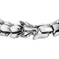 thumbnail image 3 of Thinsony Distinctive Gothic Punk Dragon Scale Bangle 48 inches Cool and Contemporary Silver 9.05 Inch 1Set, 3 of 6