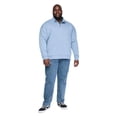 thumbnail image 2 of George Big Men's Quarter Zip Sweatshirt, 2 of 6