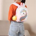 thumbnail image 4 of Xingqing Toddler Girls Plush Backpack Cute Unicorn Cartoon Animal Pattern School Bag, 4 of 7