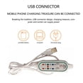 thumbnail image 4 of Couverture Chauffante Portable Couverture Électrique, Couverture Chauffante Douce Couverture Électrique USB, Couverture Chauffante Électrique Jeté, Couverture Chauffante Chaude pour Épaules Dos Jambes, Couverture Chauffante pour Voyage Bureau, 4 of 6