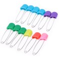 thumbnail image 2 of Pins, Anti-rust Nappy Pin Decorative  For Blankets For Laundry Needle For Jewelry Making 6pcs 1#,6pcs 2#,12pcs 3#, 2 of 8