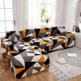 thumbnail image 1 of Stretch Sofa Cover Full Coverage Couch Slipcover Removable Sofa Protector Elastic Band Hem for 1/2/3-Seat Sofa(Zebra Pattern Double), 1 of 2