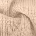 thumbnail image 4 of cfhntfmh Robes d'Automne pour Femmes Douces à Manches Longues Col Ras du Cou Robe Chandail en Tricot Décontractée Couleur Unie Moulante Grande Taille Robe Mini, 4 of 7