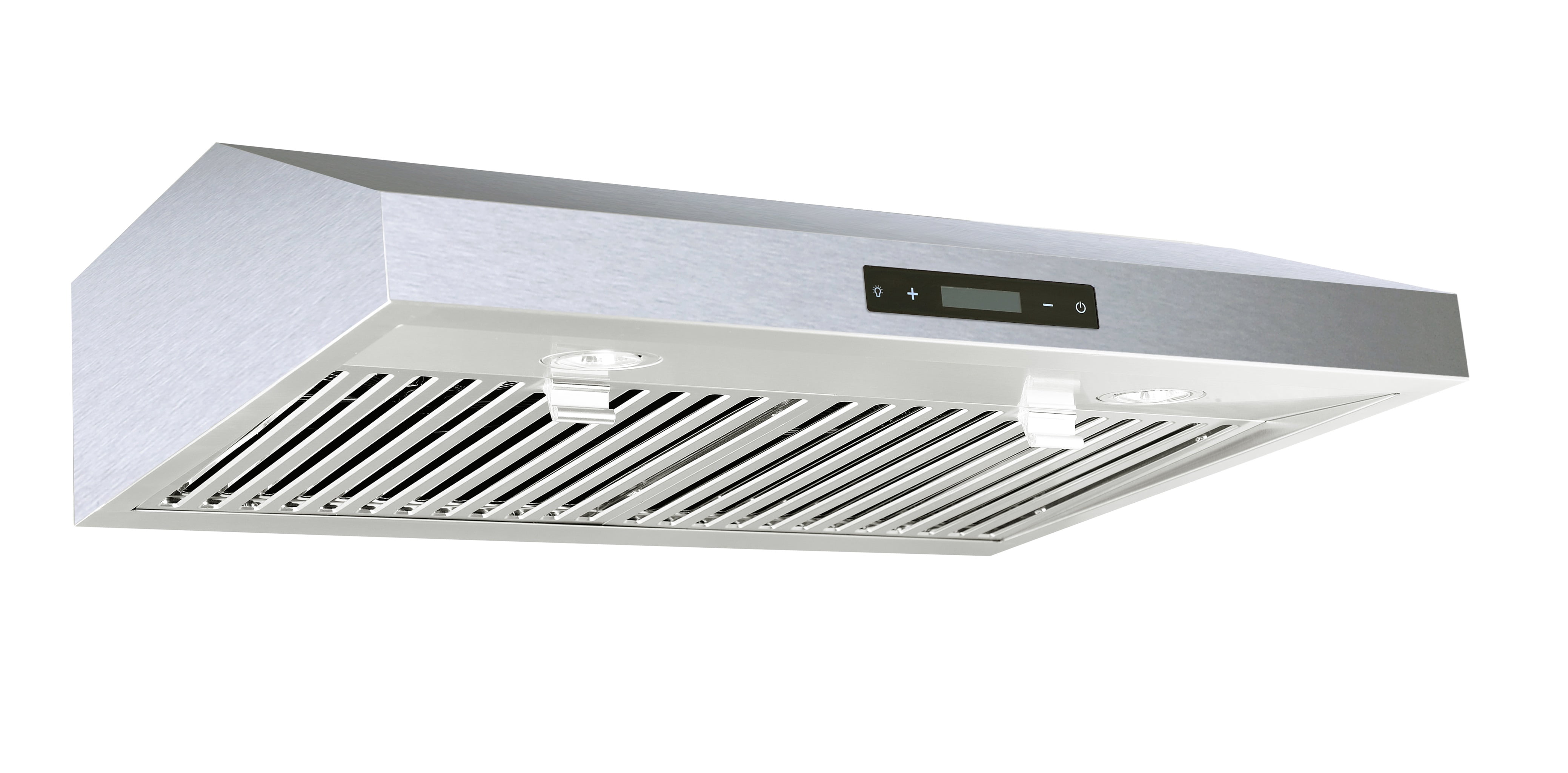 Vertrons 30" 850CFM Under Cabinet Slim Range Hood | Under cabinet | Touch Screen , 6 Touch Control Speeds | Baffle Filters | Auto power off function | GU10 LED Lights | Top and Rear Venting Available
