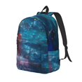 thumbnail image 1 of Easygdp Abstract Colorful Art Supplies for Durable Canvas Laptop Backpack - Adjustable Shoulder Strap, Large Capacity, Fits 15-17in Laptops, for School, Work, Travel-Small, 1 of 5