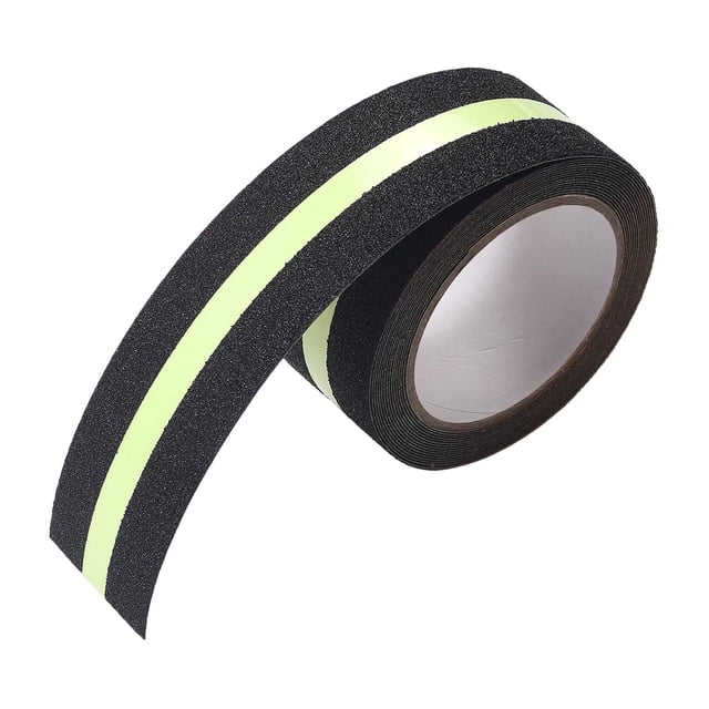 Luzkey Glow in The Dark Anti Slip Tape Roll Reflective Tape Stairs Weather Resistant High Traction Strong Grip Non Slip Tape Sticker 10 M