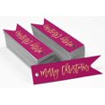 thumbnail image 2 of Inkdotpot Real Gold Foil Merry Christmas Tags Favor Hang Paper Tags 100 Pieces, 2 of 6
