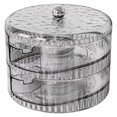 thumbnail image 2 of Oleegame 1 Pce Distributeurs d'Œufs Empilables et Rangement / Conteneurs à Œufs Roulants Automatiques pour Réfrigérateur / Rangement Gain de Place pour Réfrigérateur Distributeurs et Organisateurs d'Œufs Roulants Gris, 2 of 7
