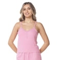 thumbnail image 1 of Secret Sleep Rib Tank with Lace-Online Exclusive, 1 of 4