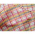 thumbnail image 3 of oneOone Silk Tabby Fabric Madras Check Print Sewing Fabric BTY 42 Inch Wide, 3 of 3
