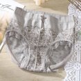 thumbnail image 1 of DPTALR Culottes Aguichant en Dentelle Fragmentée Taille Mi-Haute Sans Trace pour Femmes, 1 of 3