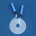 thumbnail image 5 of ziyahi Skipping Rope Jump Cable Fitness Prop Long-lasting Interesting Resilience Convenience Multicolored Sporting Equipment Blue, 5 of 5