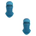 thumbnail image 4 of relayinert Cycling Skiing Outdoor Riding Hooded Windproof Soft Half Elastic Headscarf Multifunction Breathable Mask lake blue 2Set, 4 of 6