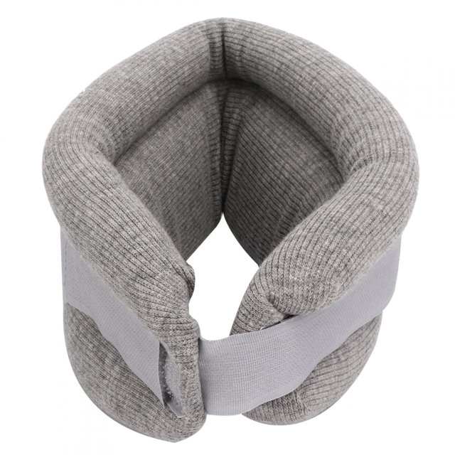 Cervical Vertebra Support, Comfortable Neck Support, For Home Relaxing Office Holiday Gray,Black