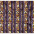 thumbnail image 4 of oneOone Organic Cotton Poplin Twill Fabric Leaves & Floral Block Decor Fabric Printed BTY 42 Inch Wide, 4 of 5