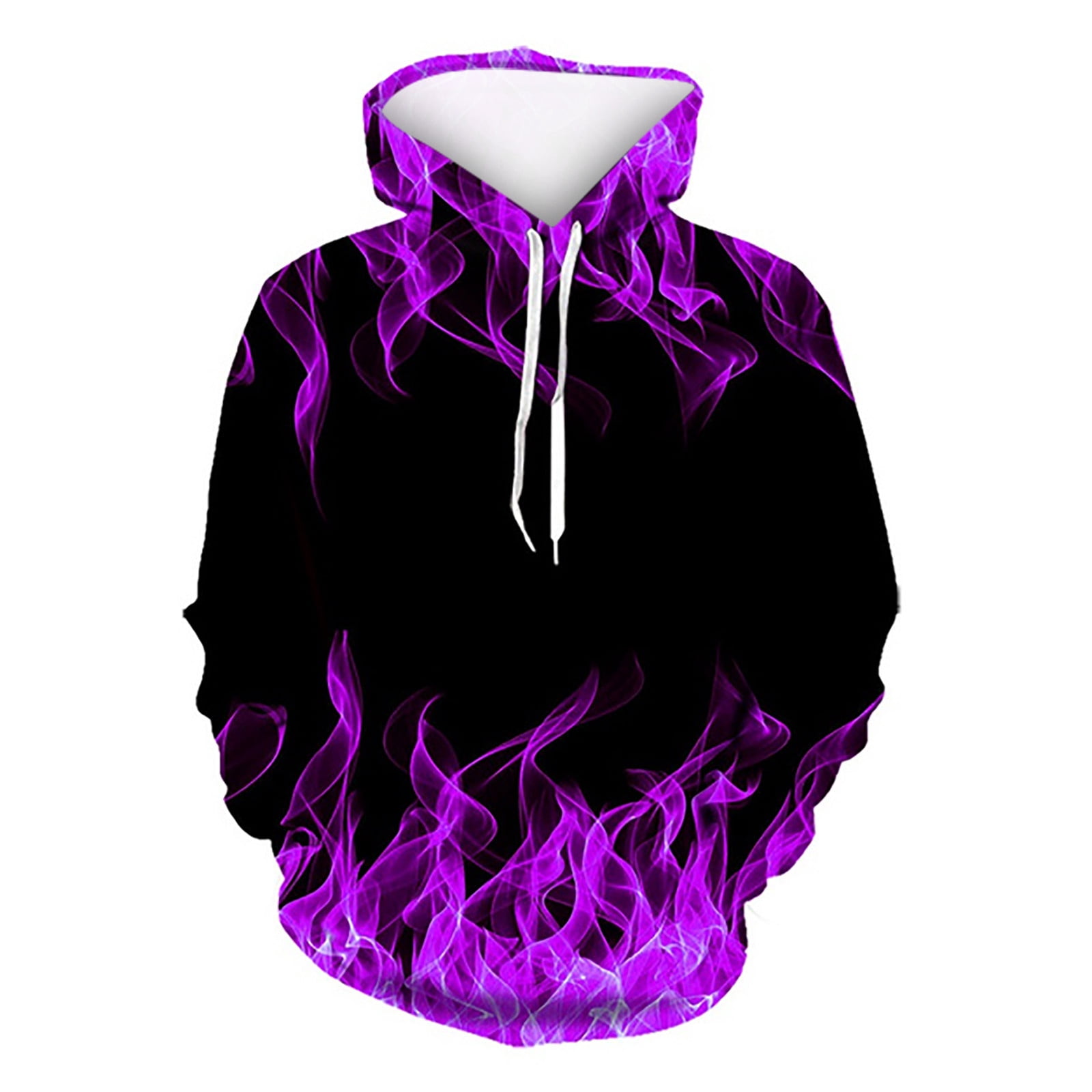 Fall And Winter Men And Women Hooded Sweater Printing Pullover Blouse