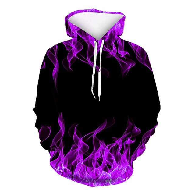 Chandail à Capuche Imprimé pour Hommes et Femmes Automne et Hiver