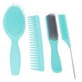 thumbnail image 2 of Ensemble de Peignes à Cheveux, 4pcs Peigne de Style Brosse à Cheveux Artisanat Exceptionnel, 2 of 8