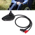 thumbnail image 3 of Wheelchair Joystick Controller For Universal Electric Wheel Chair, Wheelchair Controller IPX5 Waterproof 360 Degree Rotation, 24V DC Electric Wheelchair Accessoriese, 3 of 8
