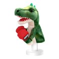 thumbnail image 1 of Animal Hand Puppets Plush Stuffed Animals Puppet Role Play Imaginative Play with dinosaur, 1 of 9