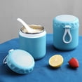 thumbnail image 4 of Pot Alimentaire Isolé en Verre et Bouteille 16 Oz pour Enfants avec Récipient à Lunch sous Vide en Acier Inoxydable Étanche pour Aliments Chauds, 4 of 4