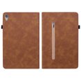 thumbnail image 1 of For Lenovo Tab M8 HD Cover Case PU Leather Soft Silicone Back Wallet Cover Tablet for Lenovo Smart Tab M8 TB 8505X 8705F Case Brown Tab M8 3rd Gen 2021, 1 of 5