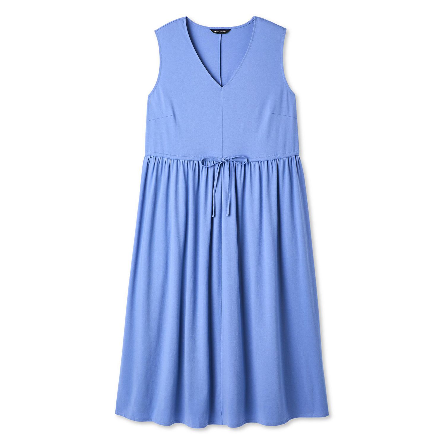 Robe longue à encolure en V Lane Bryant Plus pour femmes
