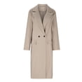 thumbnail image 3 of IROINID Manteau pour Femme à Manches Longues, Couleur Unie, Revers en Pointe, Manteau d'Extérieur, Cardigan Ample, Manteau d'Extérieur, 3 of 5