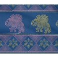 thumbnail image 4 of oneOone Cotton Flex Fabric Floral & Elephant Block Printed Craft Fabric BTY 40 Inch Wide, 4 of 4