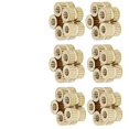 thumbnail image 5 of Wekity M3x6mm Female Thread Knurled Nuts,Hx5mm OD Brass Threaded Insert Embedment Nuts Hydraulic Welded Joint Injection Molding Assortment Kit for 3D Printing Injection Molding 30PCS-0621, 5 of 5