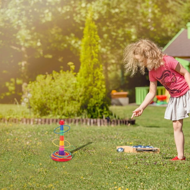 yeacher Ensemble de Jeu de Balle à Lancer et Attraper pour Enfants et Adultes - Jouet Sportif Interactif Familial Amusant pour la Coordination Oeil-Main, Activités à la Plage, au Parc Ou sur