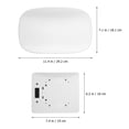 thumbnail image 2 of OUNONA White Electronic Scale Tray with High Precision Sensors for Home Pet Weight Monitoring, 2 of 8