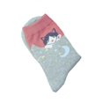 thumbnail image 1 of Chaussettes Tube pour Femmes, Style Japonais, Chat, Coton, 5 Couleurs, 1 of 1