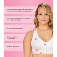 thumbnail image 2 of Exquisite Form  #9601000 FULLY Seamless Full-Coverage Bra, Wire-Free, Front Closure, 2 of 8