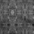thumbnail image 1 of oneOone Silk Tabby Black Fabric Moire Sewing Craft Projects Fabric Prints By Yard 42 Inch Wide, 1 of 4