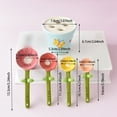 thumbnail image 3 of 1 Set Flower Measuring Spoons Ceramic Cactus Tool Set In Pot Decorative Floral Pot Measuring Tools And Cup Kit Cute Utensils For Home Blue，Cup In Flower Pot Form round Table Mats for Dining Table, 3 of 4