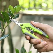 Antqov Gardening Scissors Pruning Scissors Fruit And Vegetable Scissors Fruit Tree Pruning Tree Pruning Grape Picking Fruit Pruning Garden Tools, Stainless Steel Pruning Shears